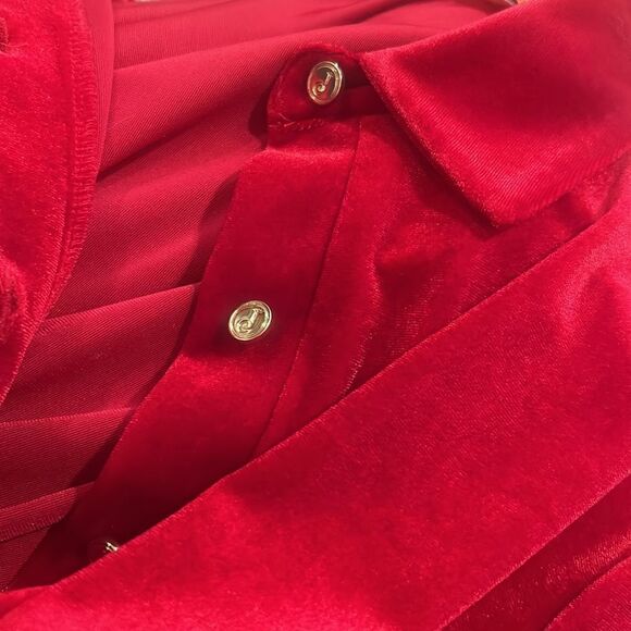 Jude Connally Henley Velvet Ruby. Medium NWT - Picture 5 of 6